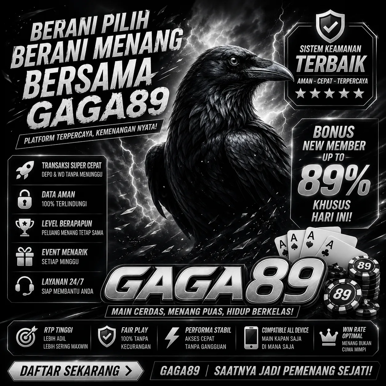 GAGA89 Banner